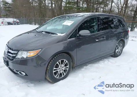 2014 Honda Odyssey Touring/Touring Elite из США, поврежденный, VIN 5FNRL5H98EB004241